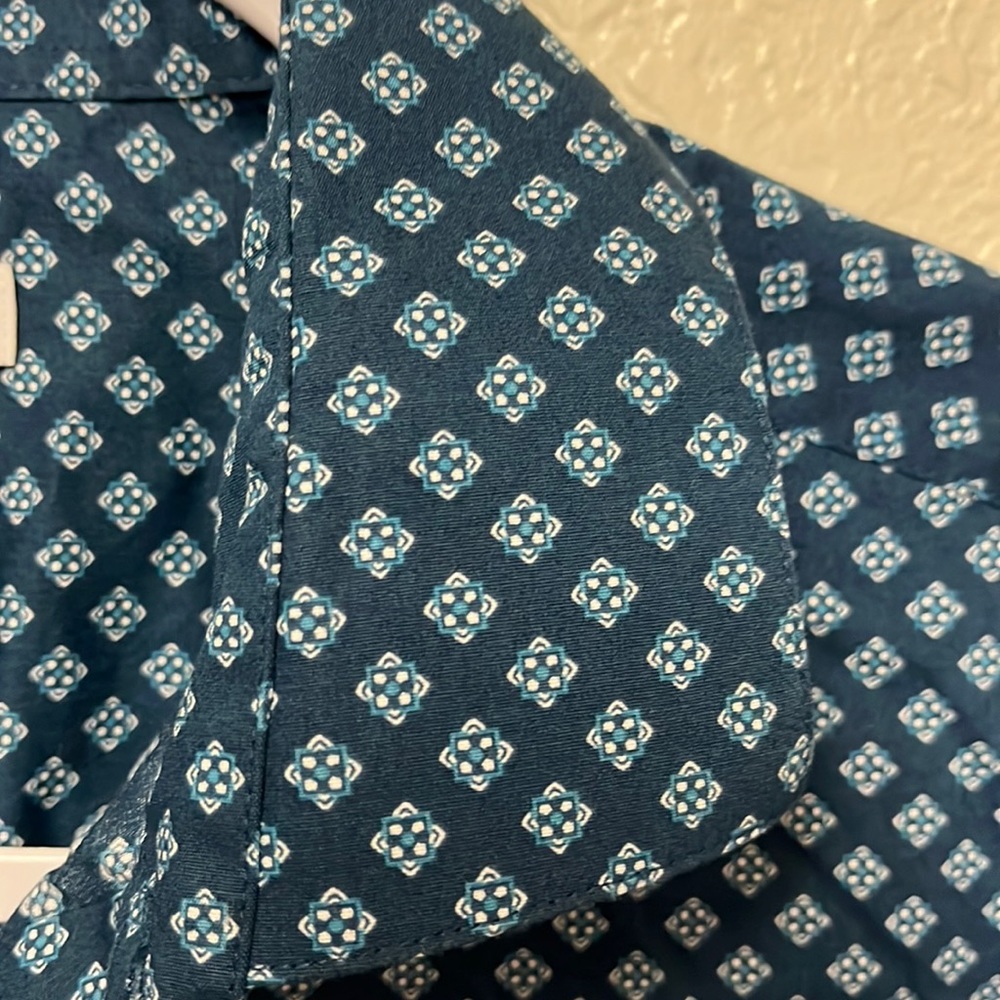 BAR III Mens Slim Fit Stretch Button Down Dress Shirt - Picture 9 of 14